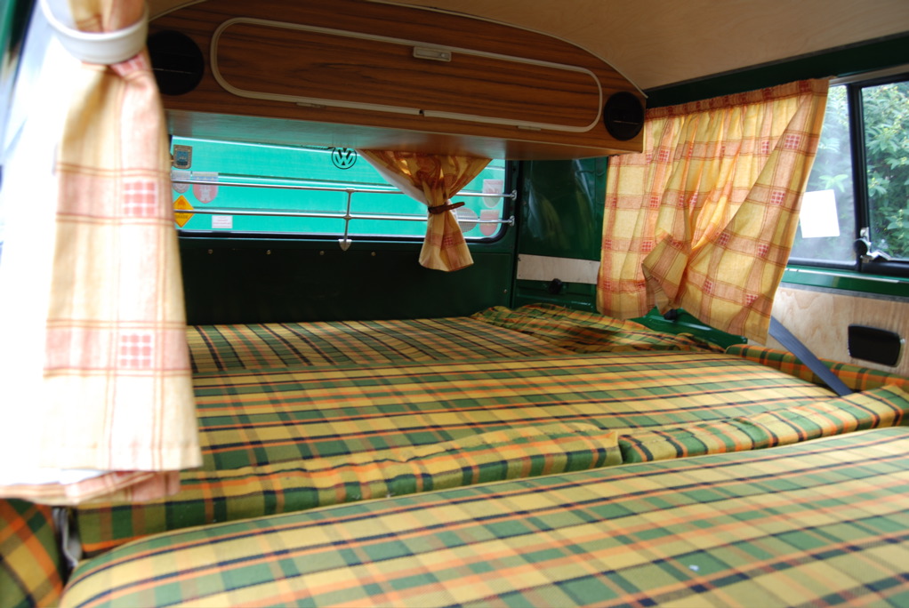 VW T2 campervan bed