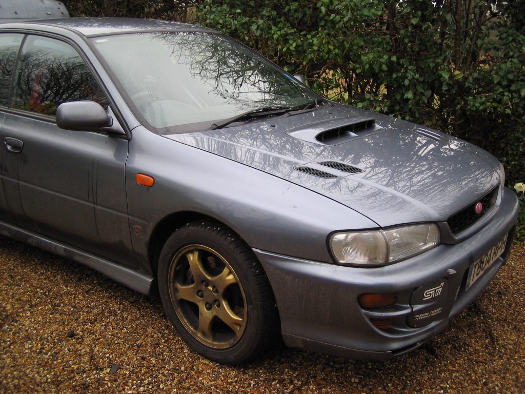 1999 Subaru Impreza STI front end