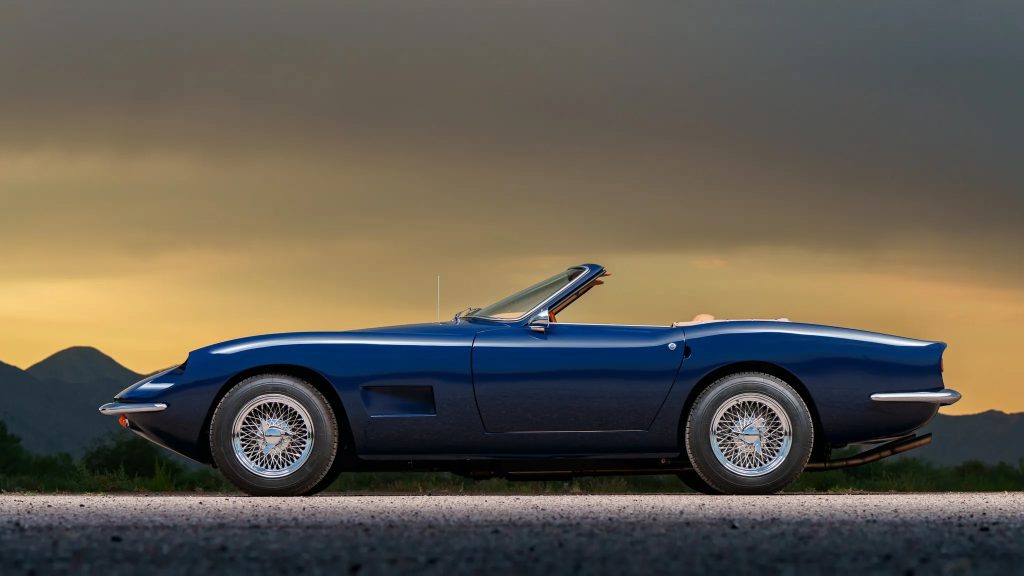 1968 Intermeccanica Italia Spyder side profile