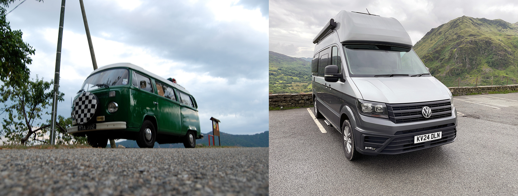 A Tale of Two Campers Shows How VW Vanlife has Moved Upmarket