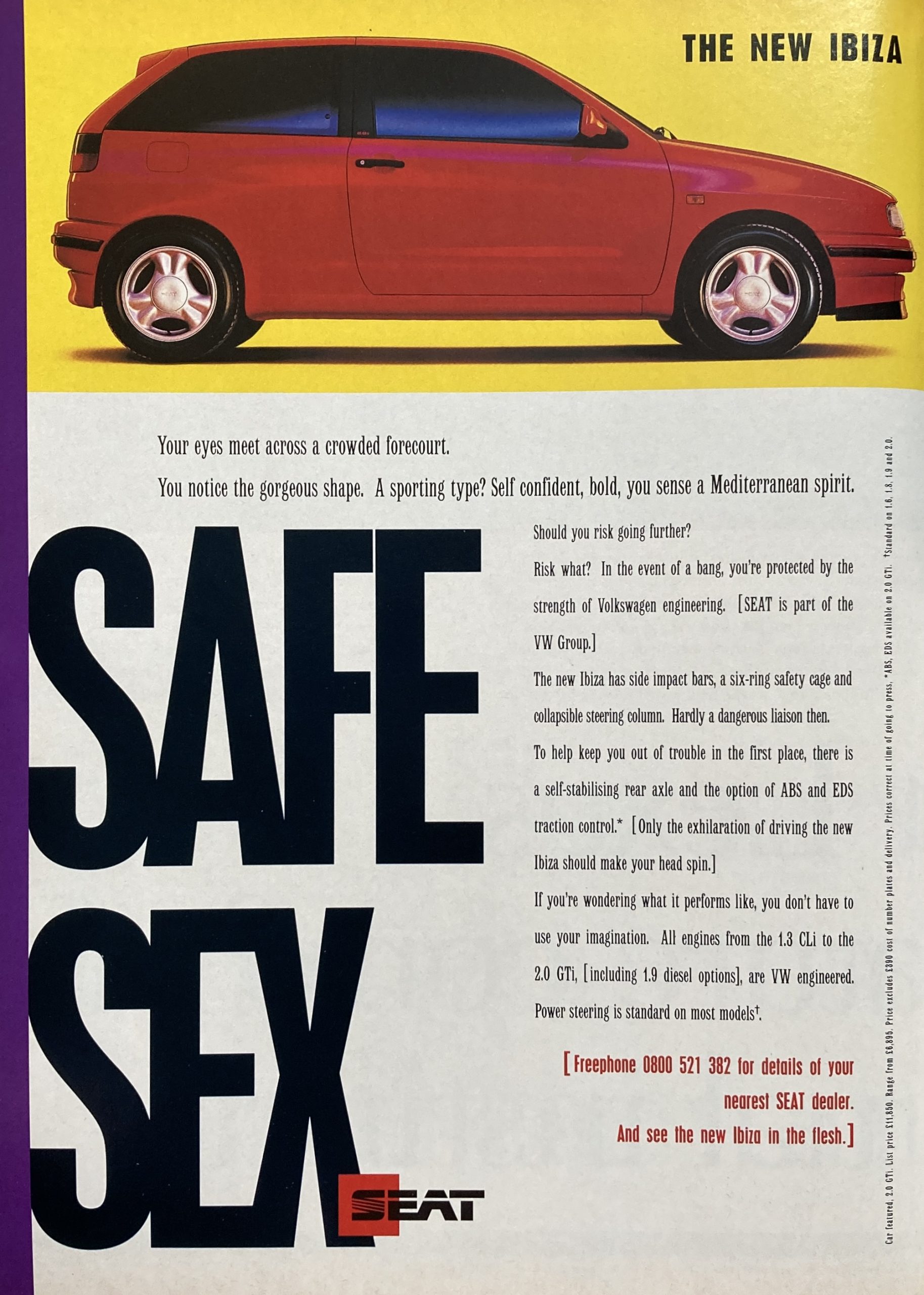 Ad Break: The SEAT Ibiza Knew That (Safe) Sex Sells | Hagerty UK