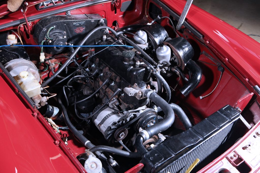 Hagerty UK 1978 MGB GT engine