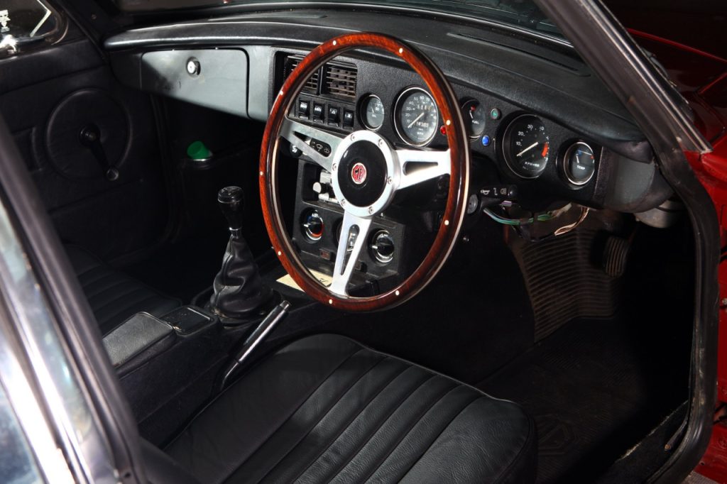 Hagerty UK 1978 MGB GT interior