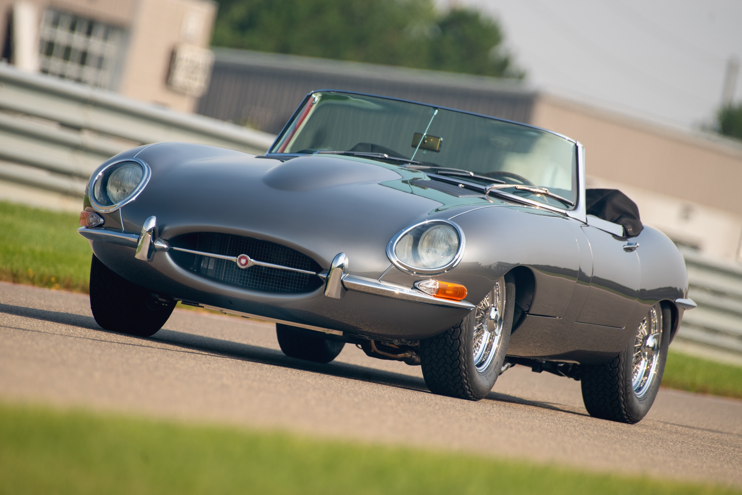 1961 Jaguar E-Type front three quarter