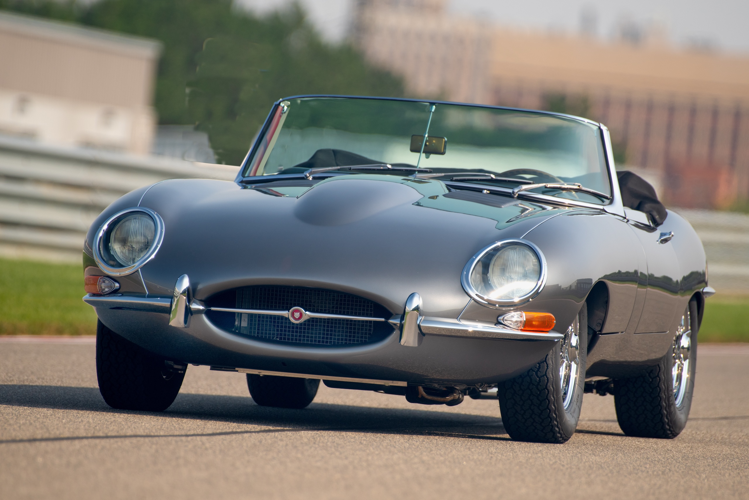 1961 Jaguar E-Type front three quarter