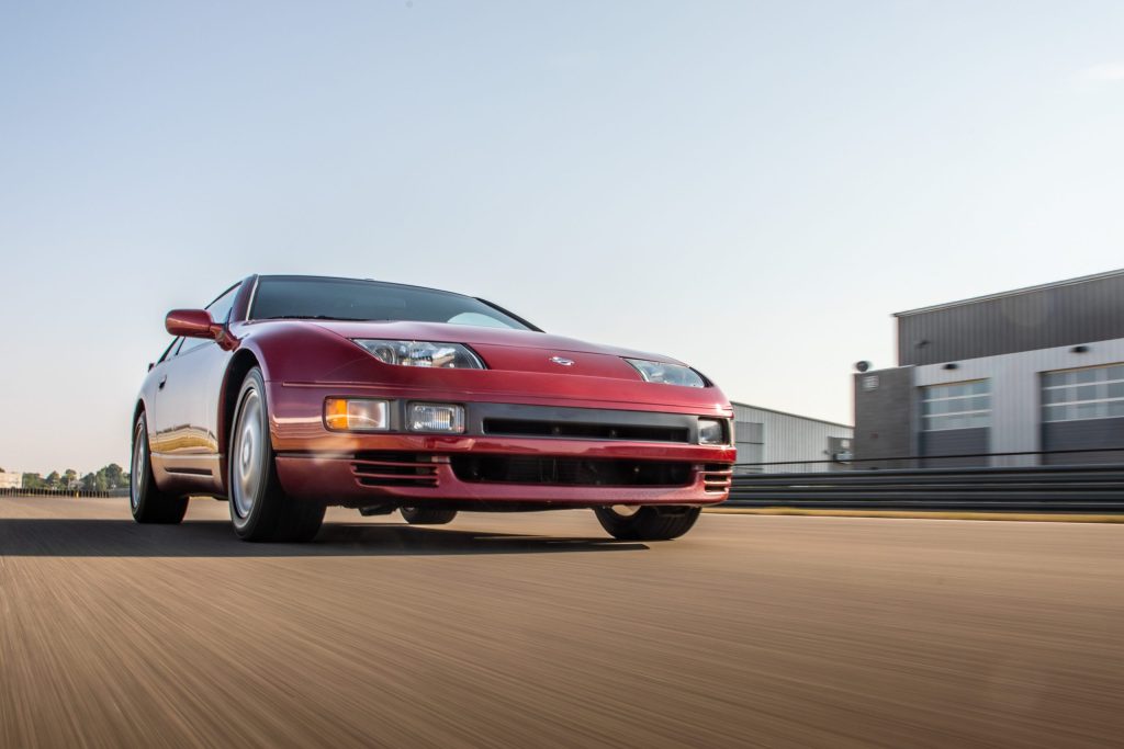 Nissan 300ZX driving