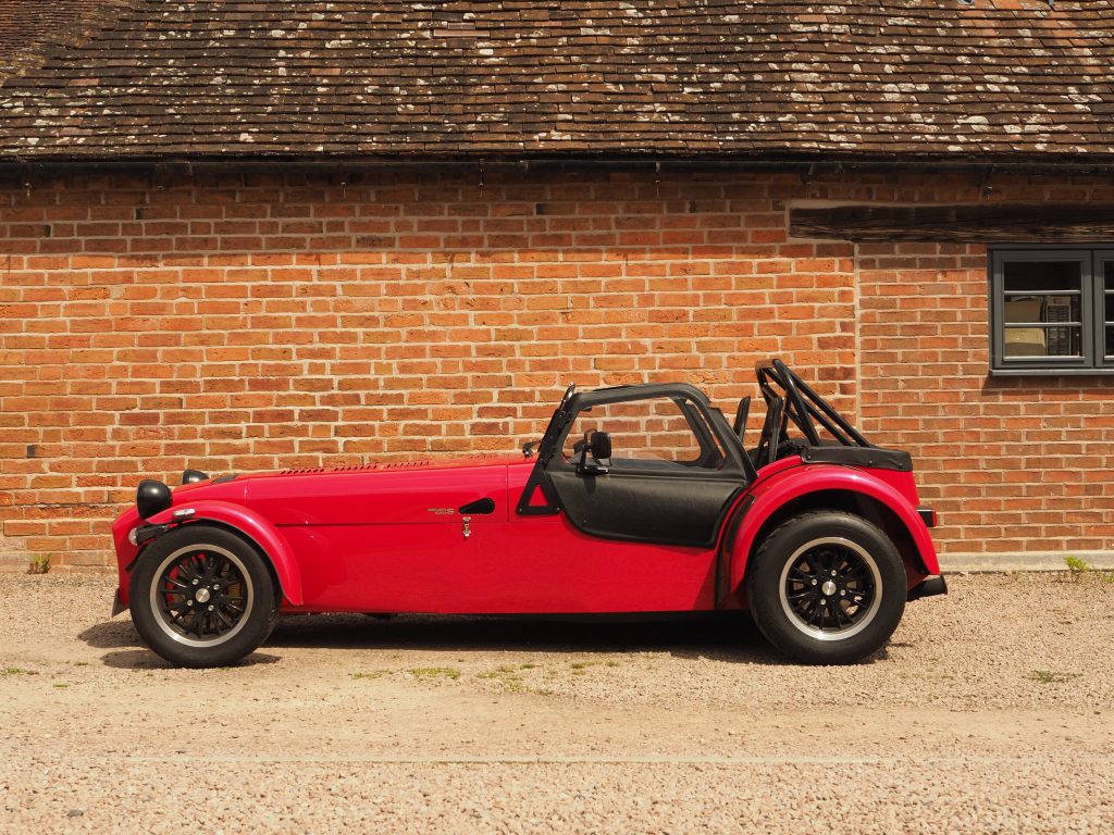 Caterham 620S top down profile