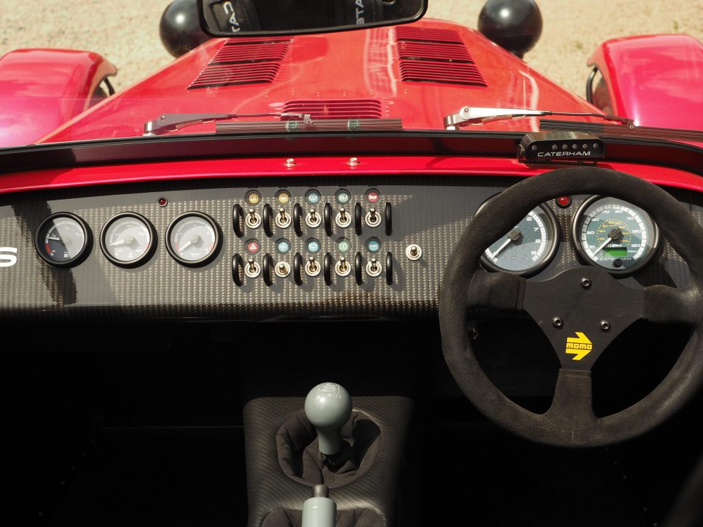 Caterham 620S cockpit