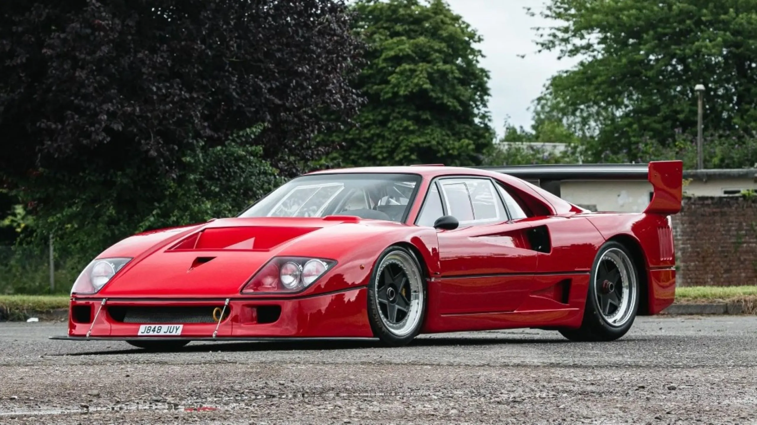 Four More Cylinders Make this V12 Ferrari F40 Unique