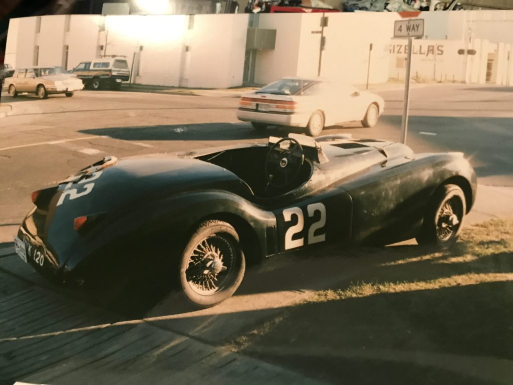 XK120-LT1 rear three quarter