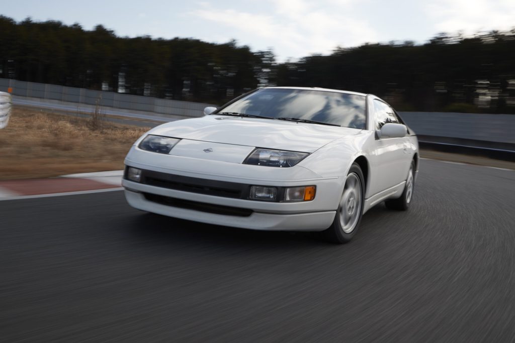 Nissan 300ZX driving