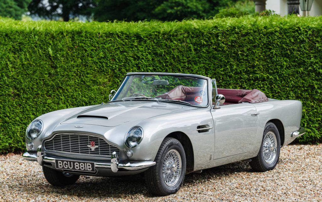 1964 Aston Martin DB5C front three quarter