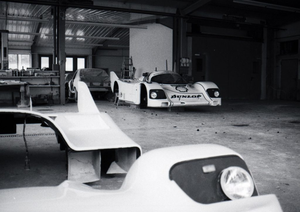 Porsche 962C development