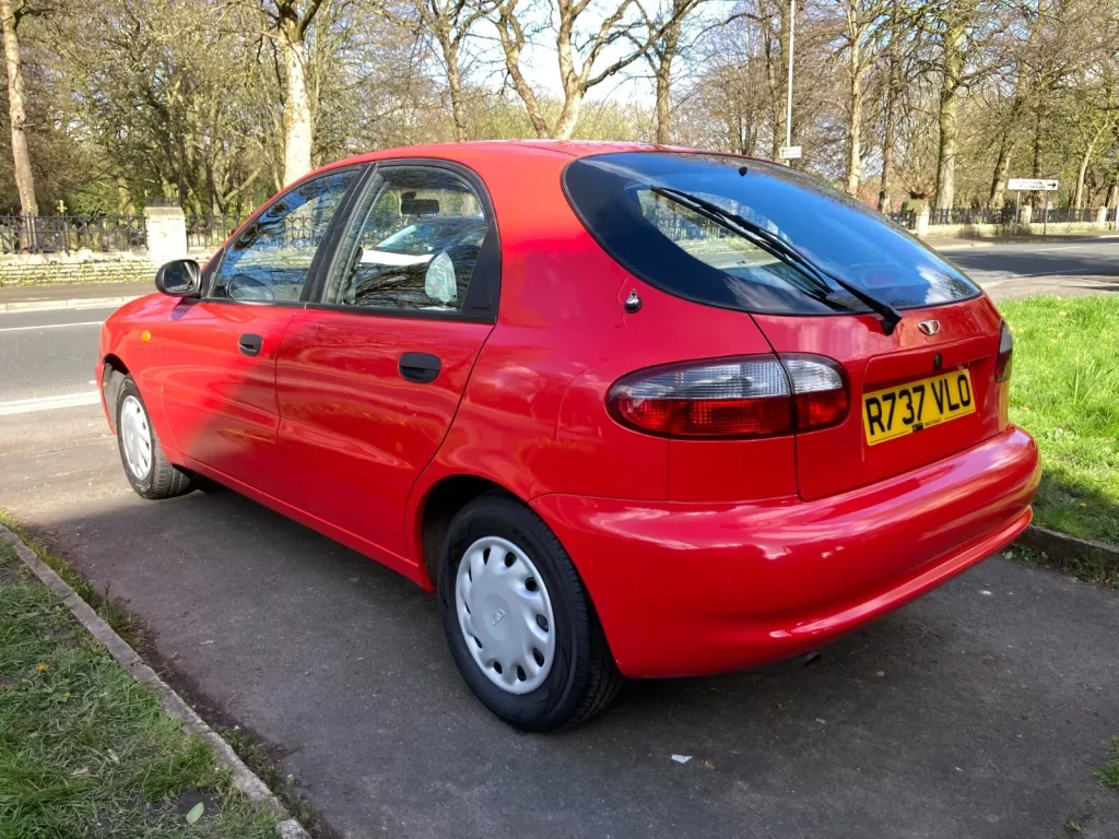 Daewoo Lanos rear 3/4