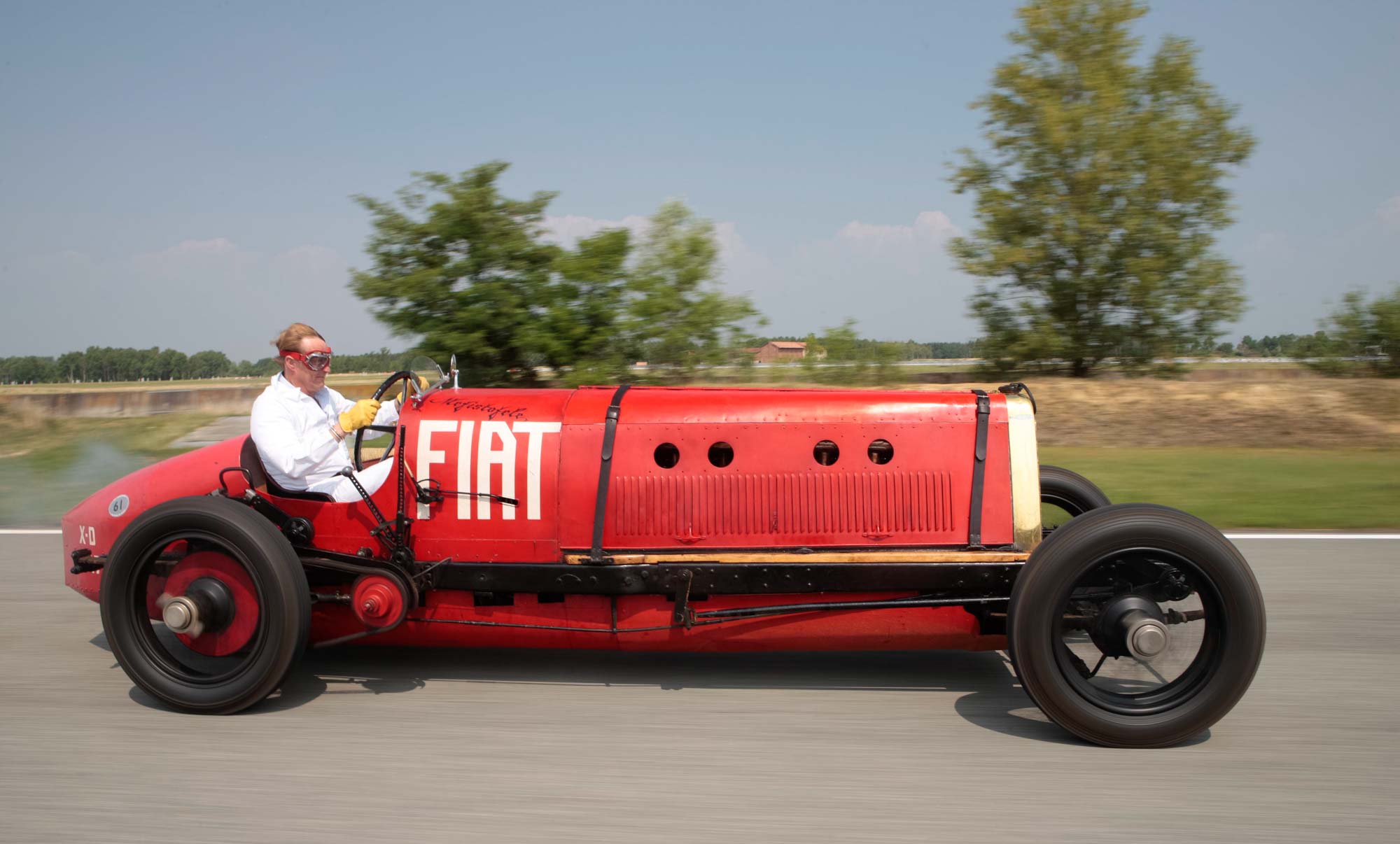 Fiat Mefistofele driving profile