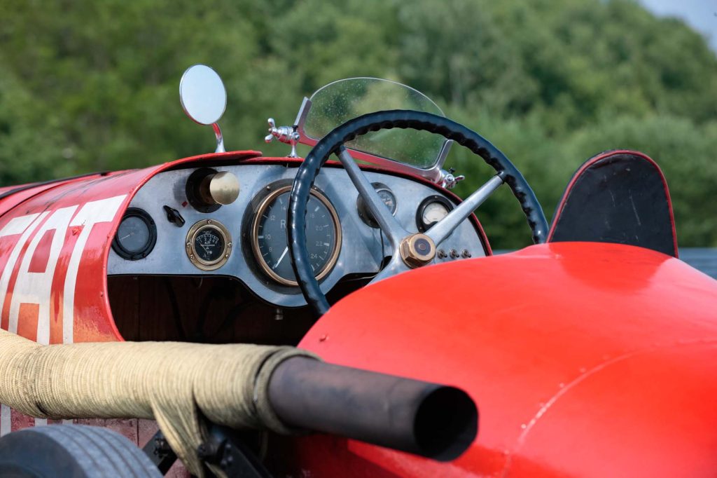 Fiat Mefistofele exhaust cockpit