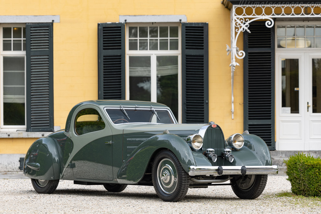 Bugatti Type 57 Atalante Coupe front three quarter