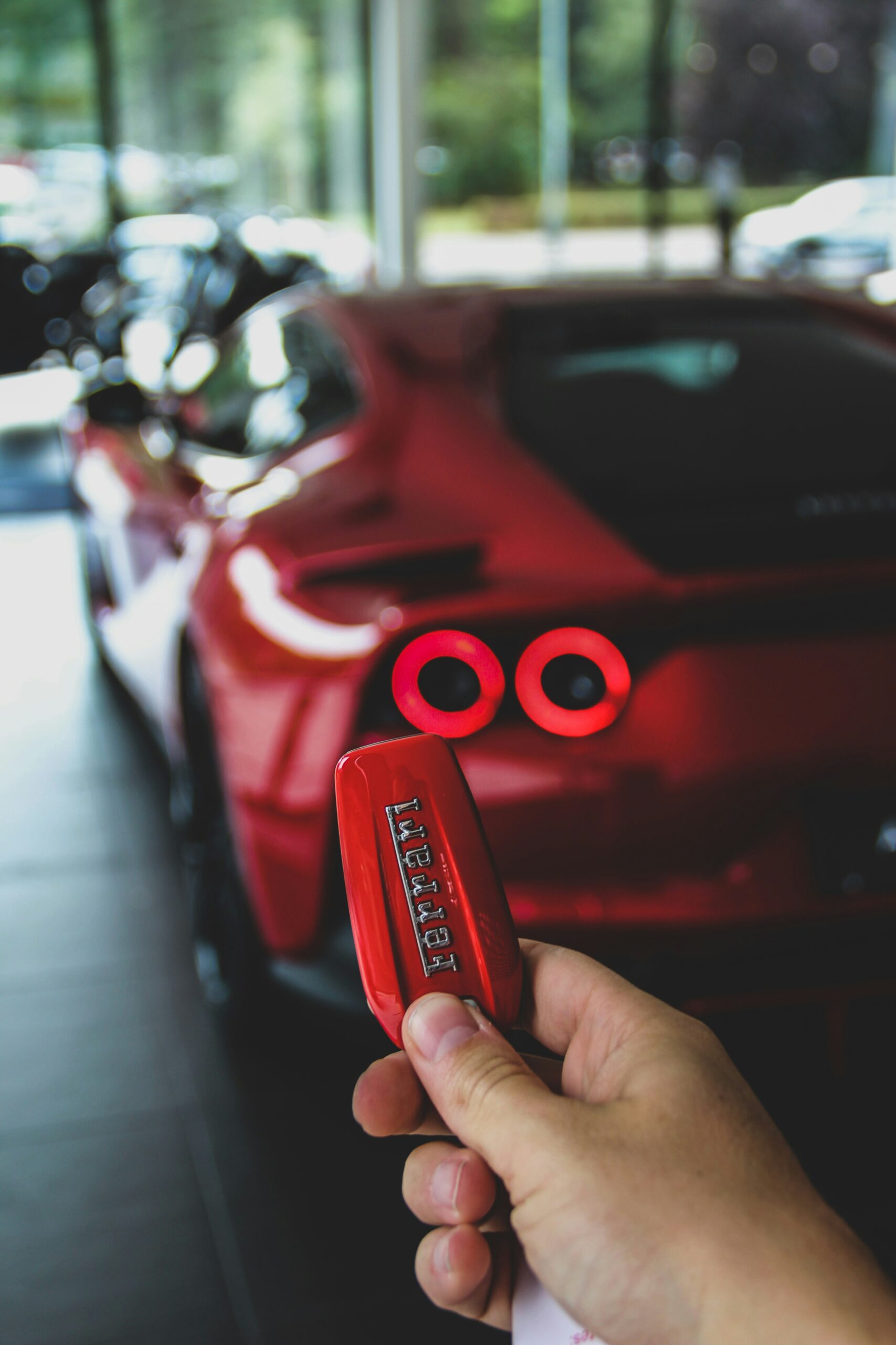 Ferrari key vertical