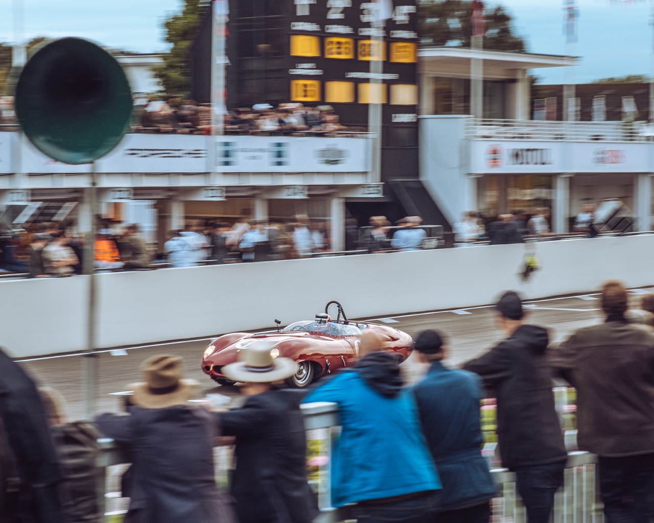 Heavy Rain Couldn't Dampen the Charm and Racing of the Goodwood Revival