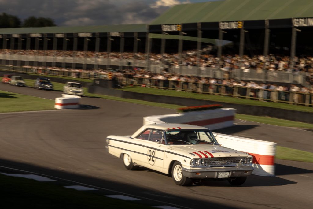 Goodwood-Ford-Galaxie track action