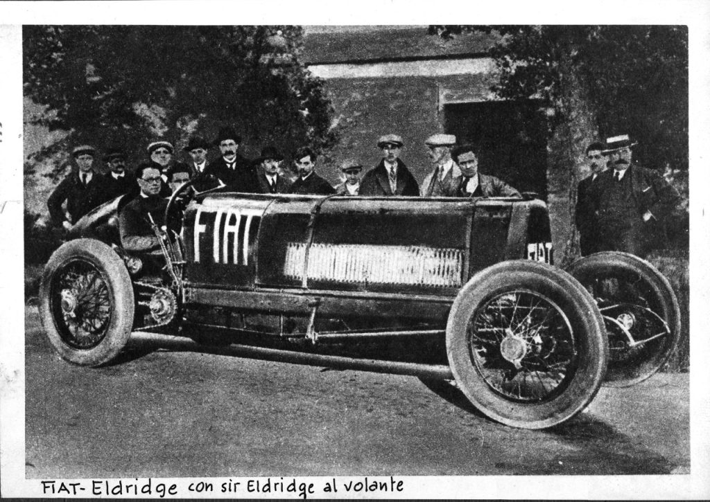 thumbnail interactive-video image 1 of 1923 Fiat SB-4 Eldridge Mefistofele Metal Model – 1/13 Scale Grand Prix Racing Car Reproduction 1 of 4