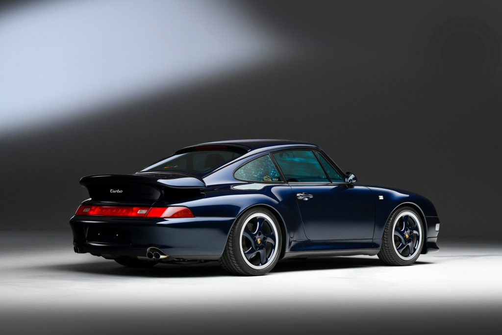 Last Air-Cooled 911 993 Turbo S rear three quarter