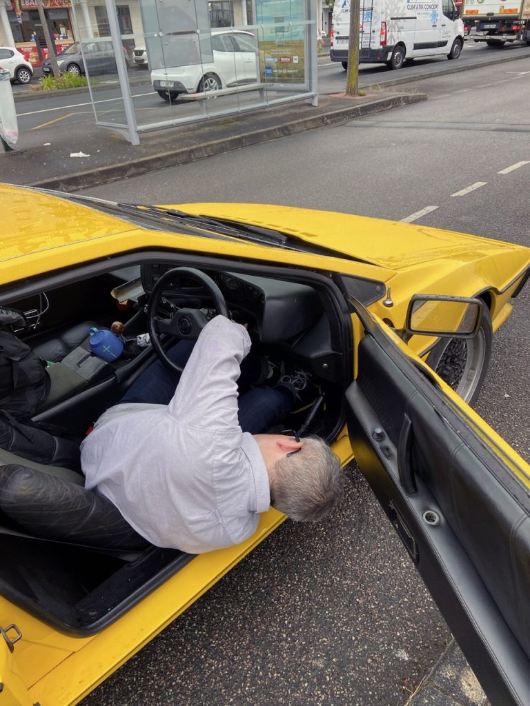 Lotus Esprit French roadtrip