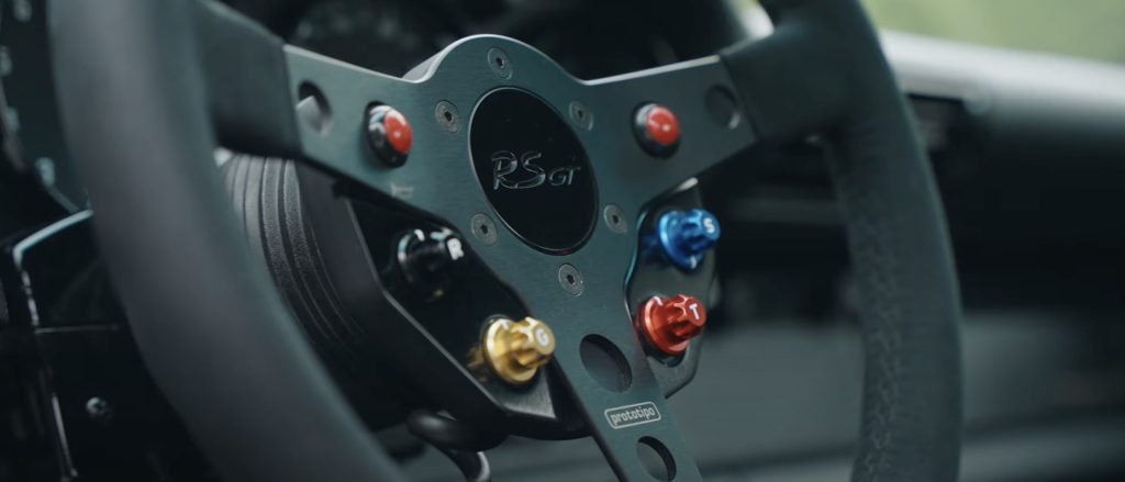 REEN RSGT Porsche restomod steering wheel