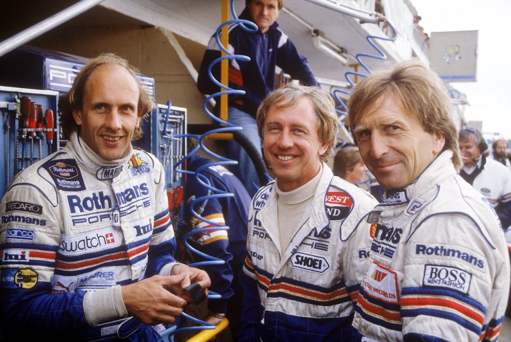 Hans Stuck, Vern Schuppan, Derek Bell