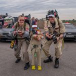 Radwood 2024 DeLorean and Ghostbusters