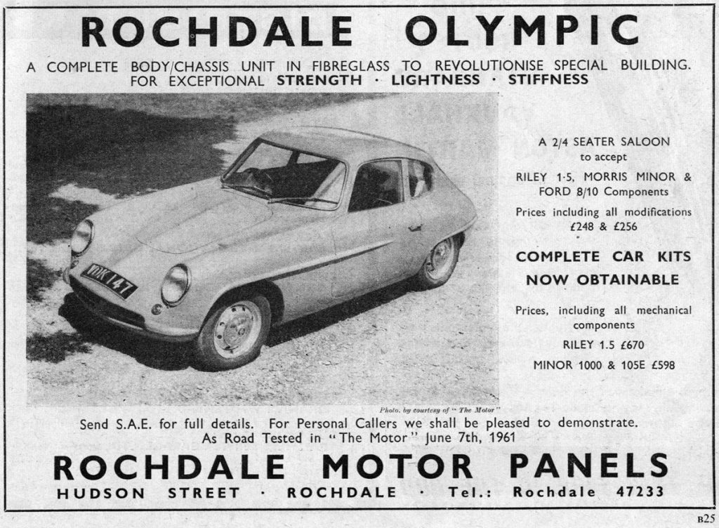 Rochdale Olympic advert