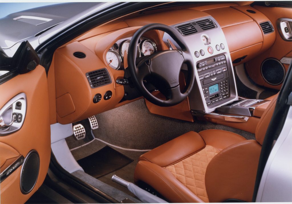 Aston Martin Vanquish interior LHD