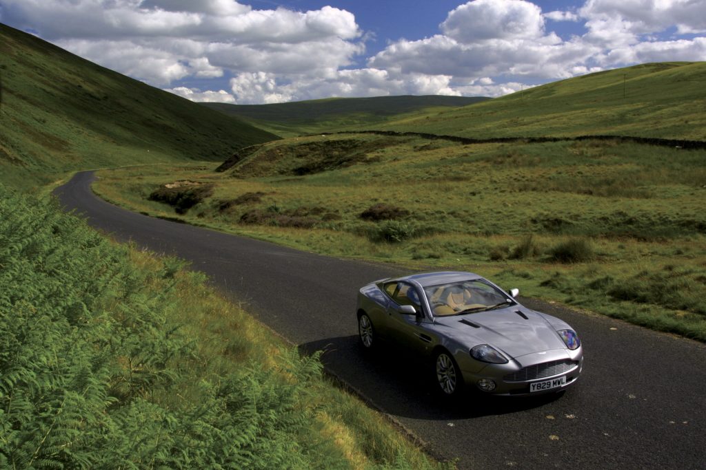 Aston Martin Vanquish front 3/4