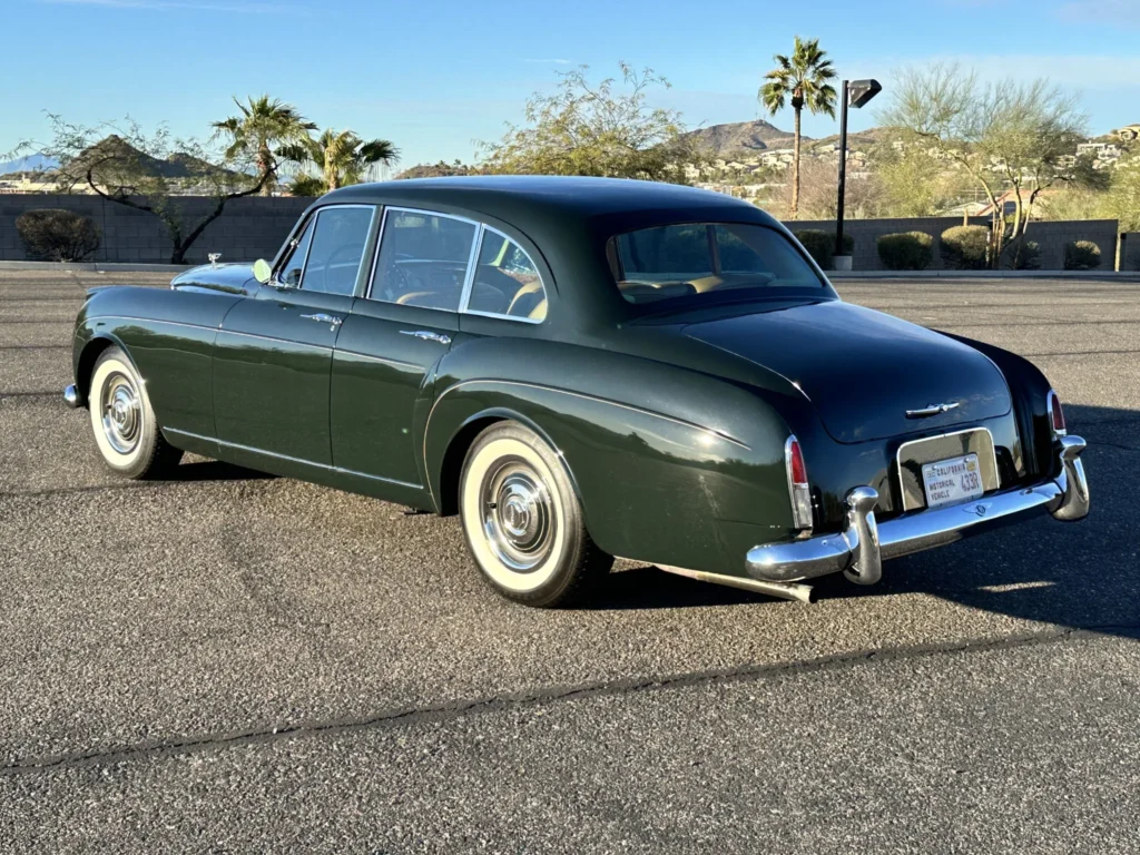 Alfred Hitchcock 1958 Bentley S1 Continental rear 3/4