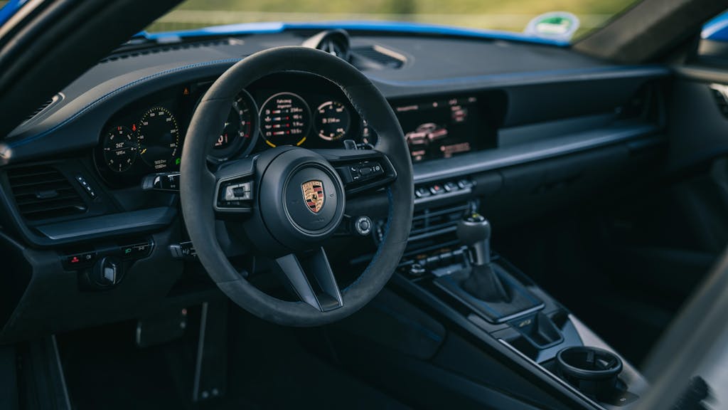 Porsche 911 GT3 992 generation interior