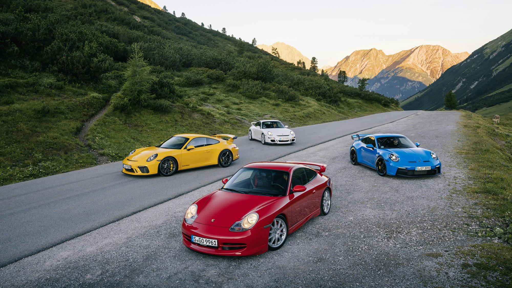 Looking Back at 25 Years of the Porsche 911 GT3