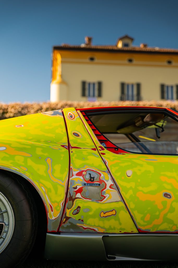 Lamborghni Miura art car at Concorso d’Eleganza Varignana 1705 2