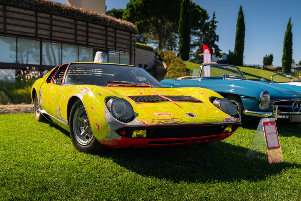 Lamborghni Miura art car at Concorso d’Eleganza Varignana 1705 18