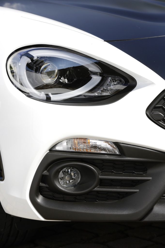 Abarth 124 headlight