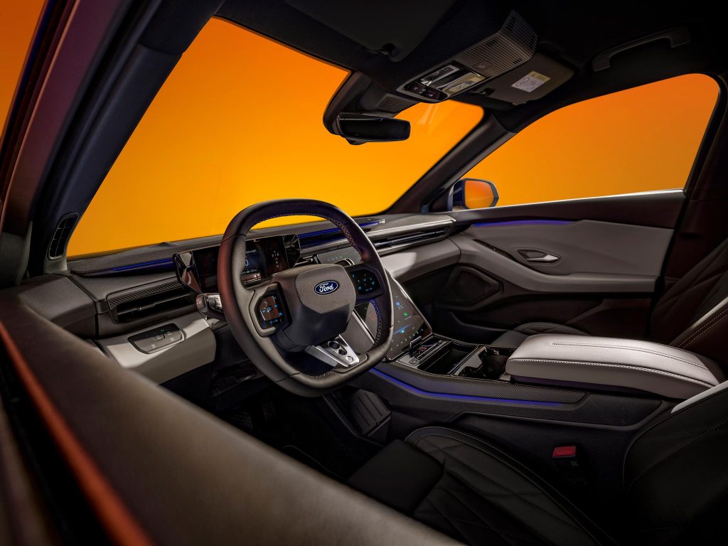 Ford Capri EV interior