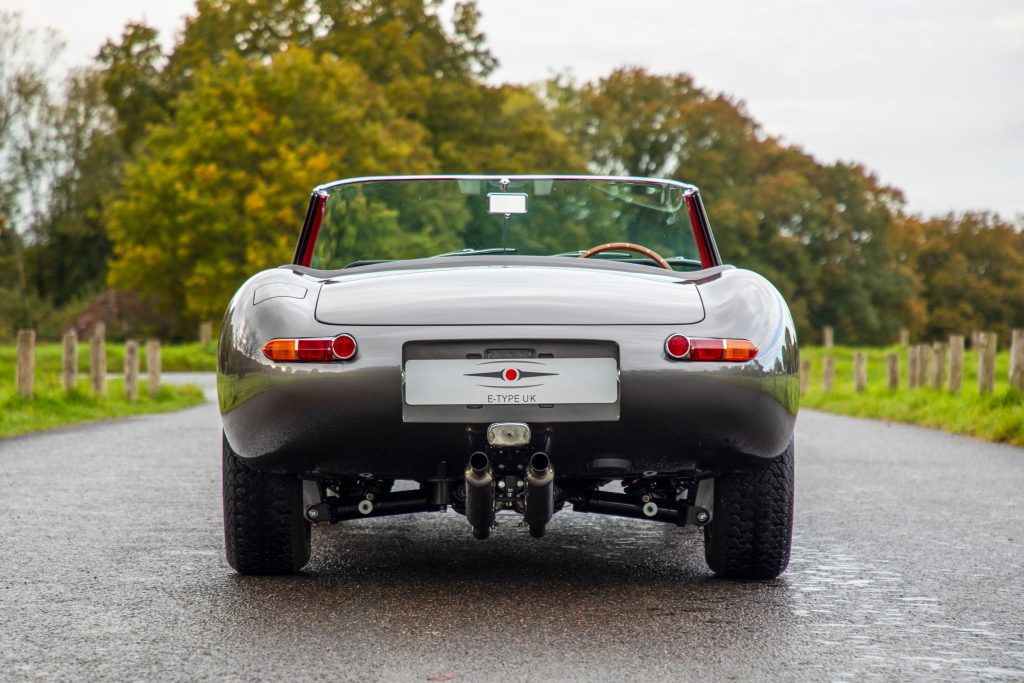 E-Type UK Speedster rear