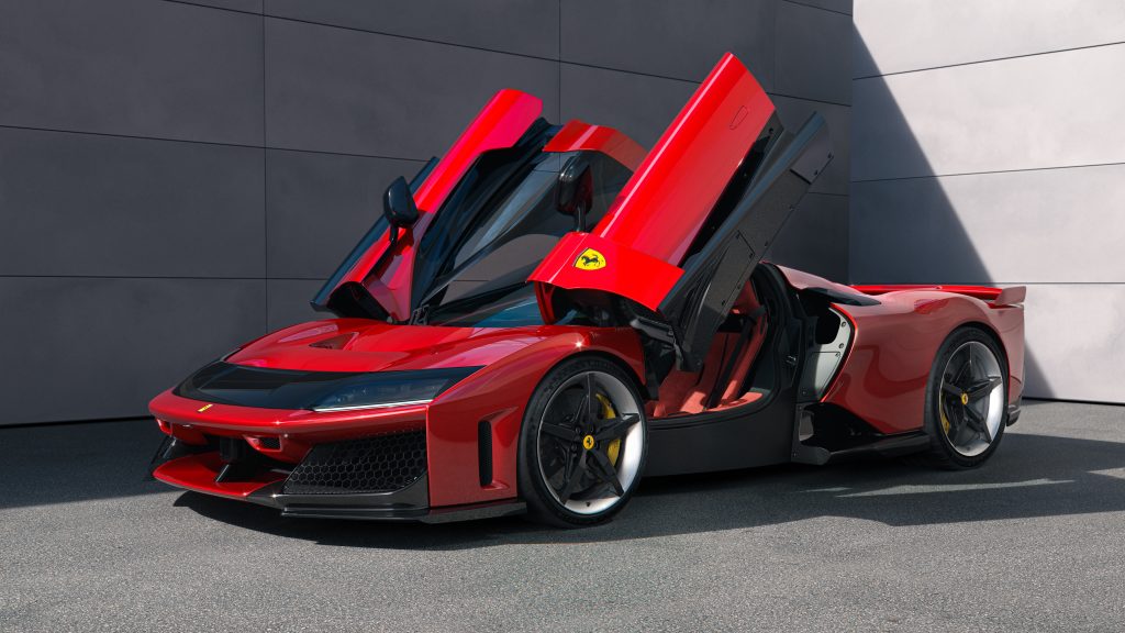 Ferrari F80 front 3-4 doors