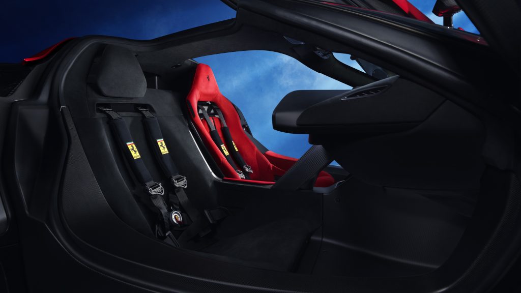 Ferrari F80 interior 2