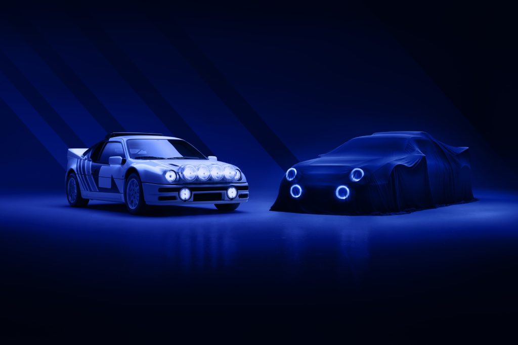 Ford RS200 old and new