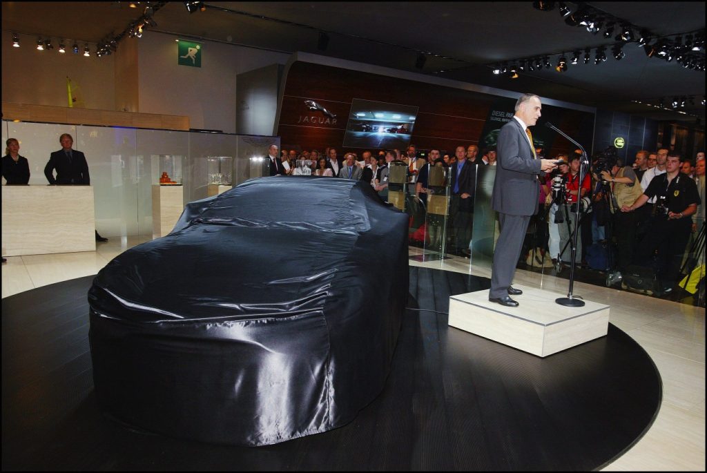 Aston Martin Vanquish unveiling Ulrich Bez