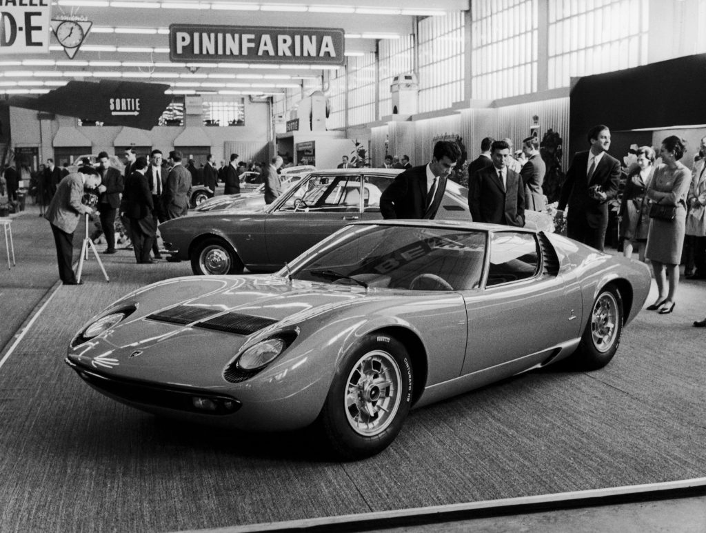 Lamborghini Miura 1966 Geneva show