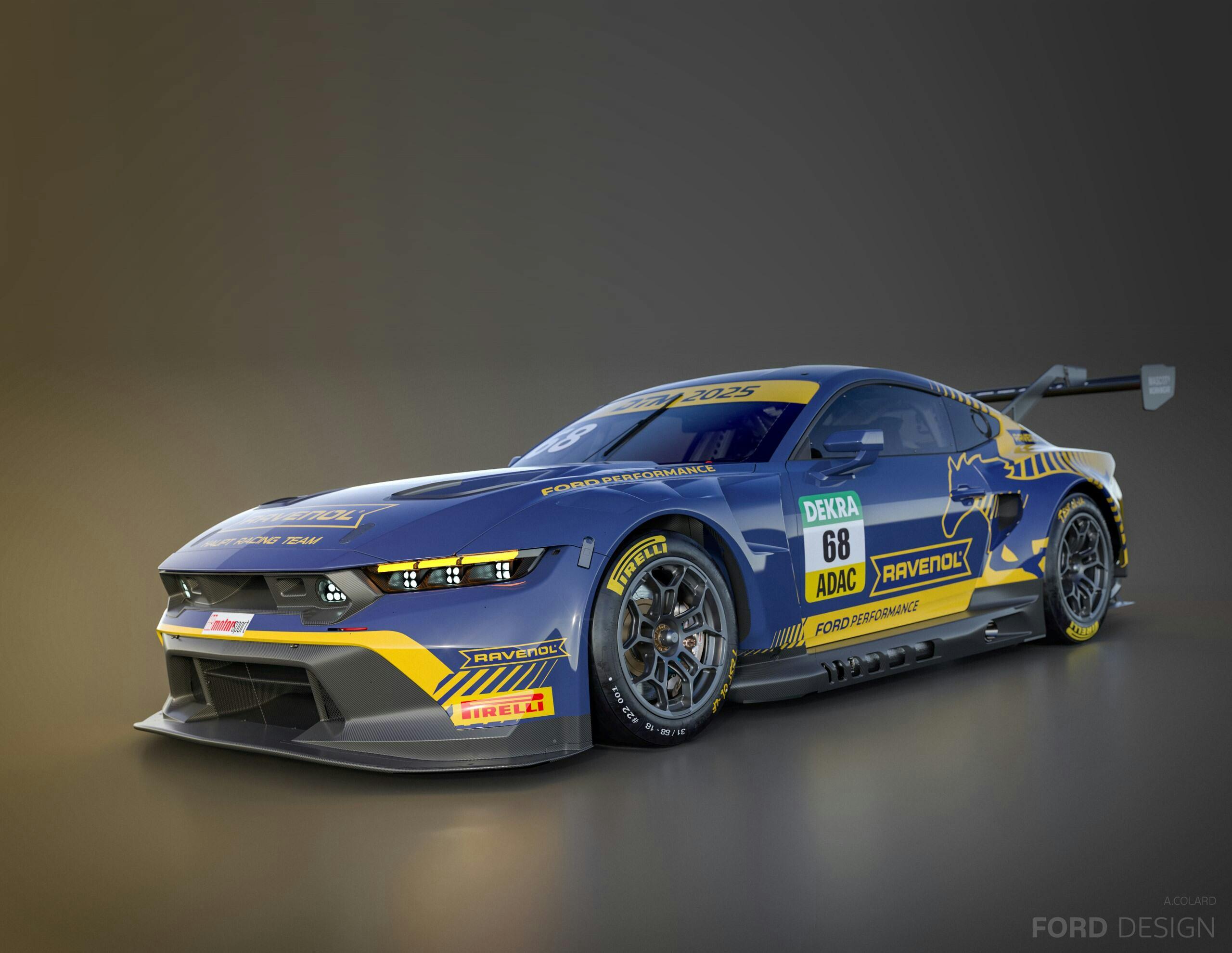 Ford Returning to DTM Racing with the Mustang GT3 After a Decades-Long Hiatus