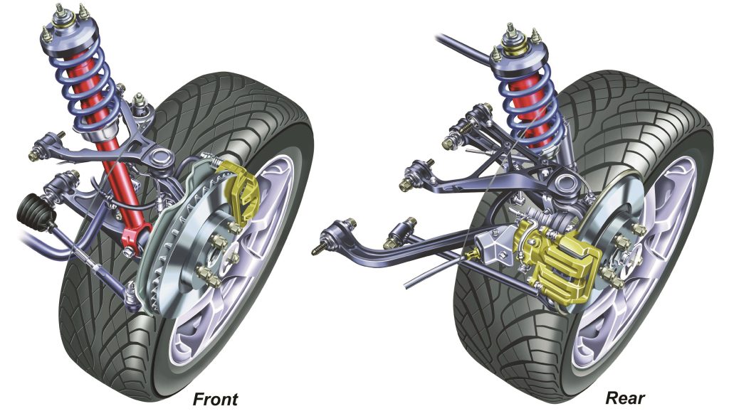 Honda S2000 suspension diagram