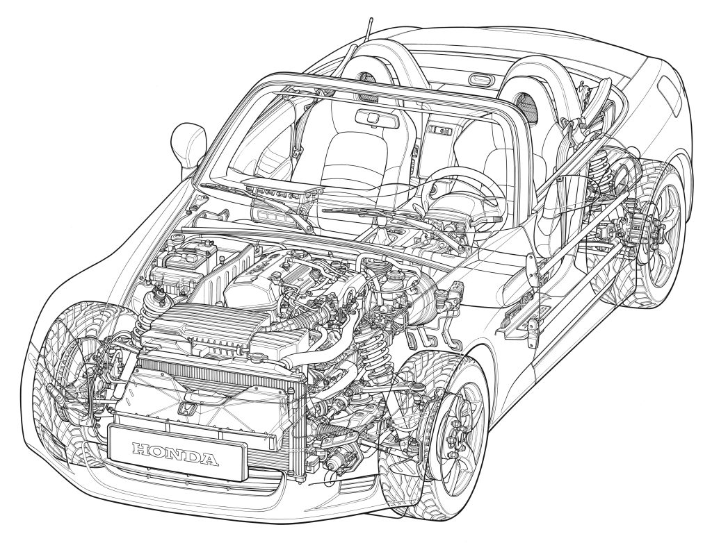 Honda S2000 diagram