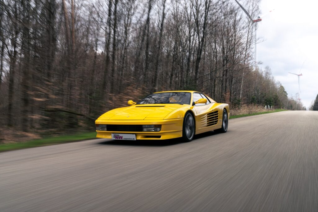 40 Years from Launch There’s a Coilover Kit for the Ferrari Testarossa